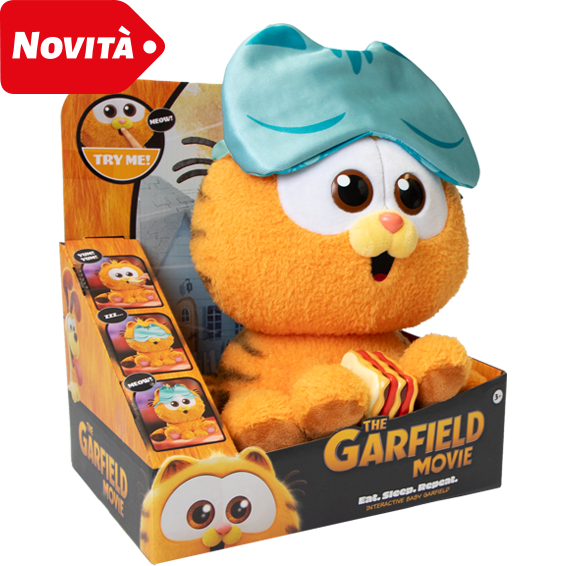 peluche-interattivo-film gattino-Garfield
