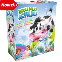 mucca allergica starnutisce bolle