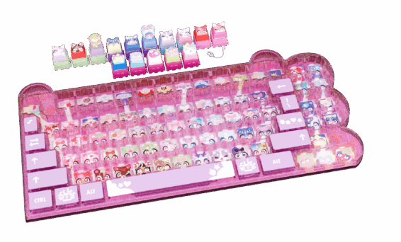 Clickeez Keyboard Tastiera Espositore vuota