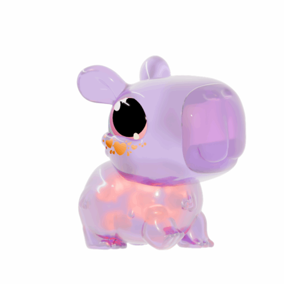 Let's Glo Capybara